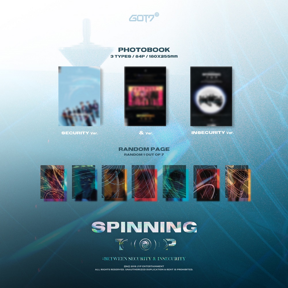 [Pre] GOT7 : SPINNING TOP (Random Ver.)