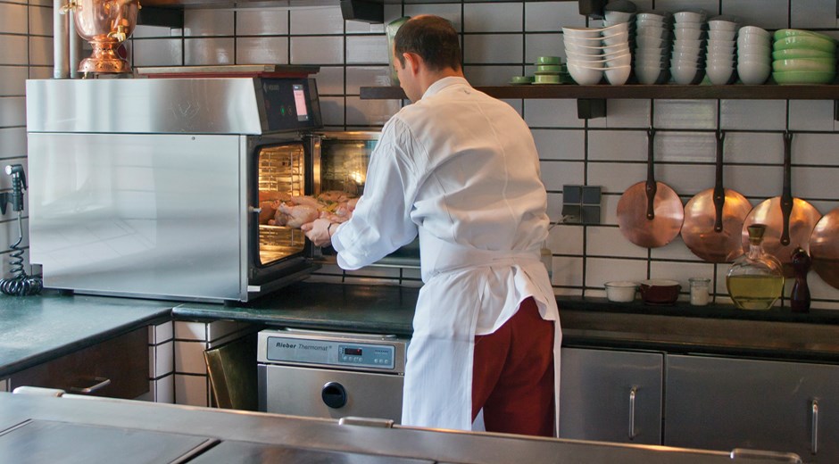 เตาอบไฟฟ้าแบบผสม ELECTRIC COMBI OVEN WITH HANDSHOWER & PROBE HOUNO