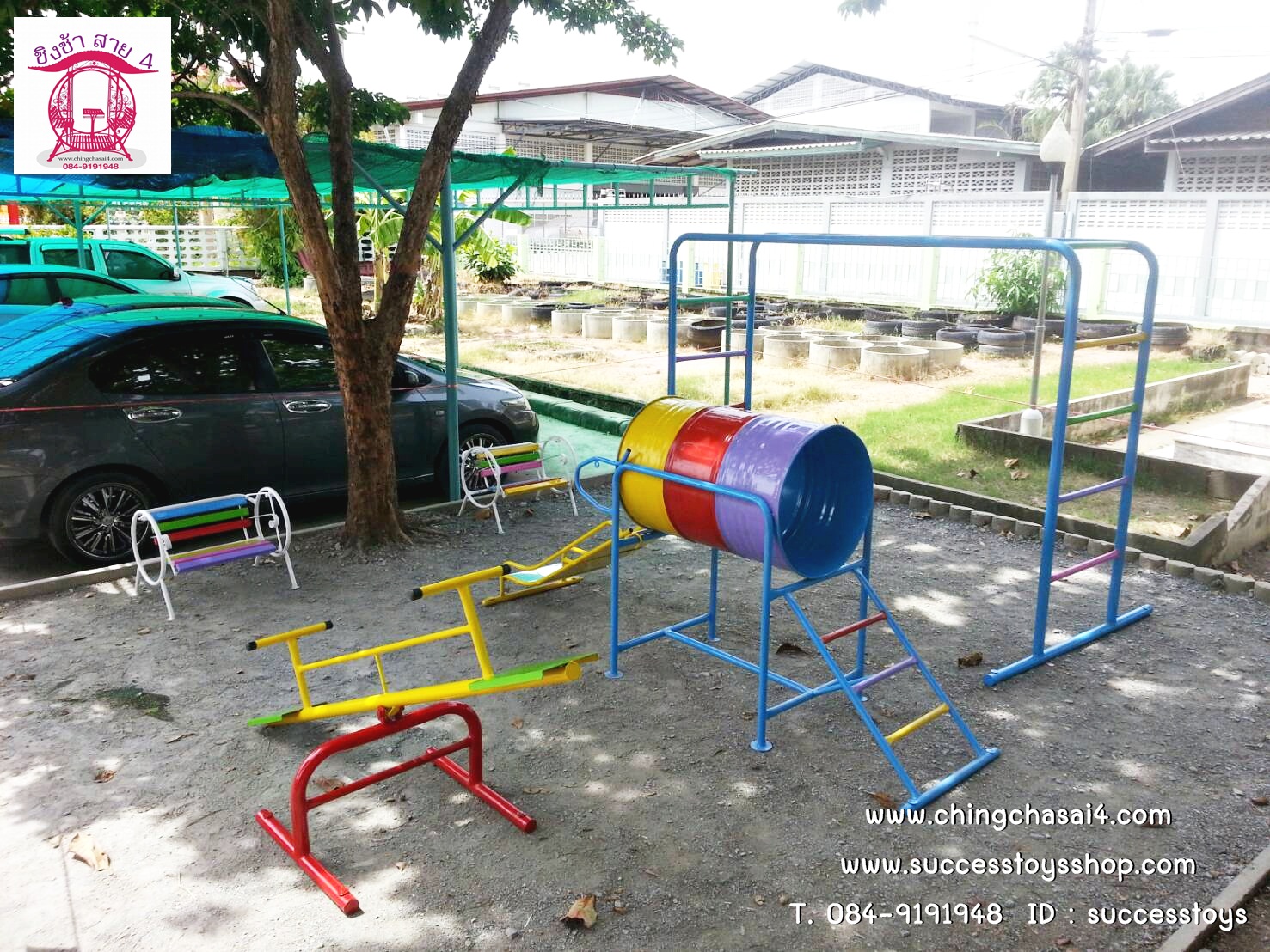 ผลงานการติดตั้ง รร.บ้านท่าตลาด จ.นครปฐม