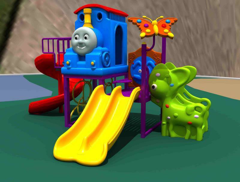 เครื่องเล่นสนาม ชุดรถไฟเพื่อนรัก2