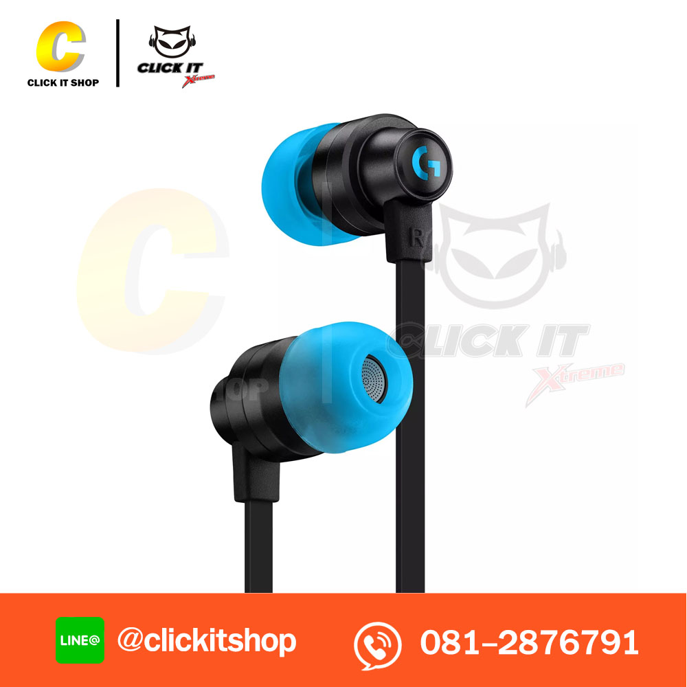 HEADPHONE (IN EAR) LOGITECH G333 -BLACK