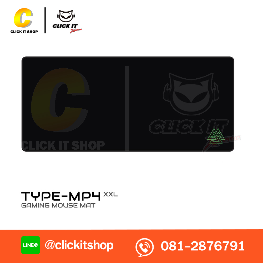 MOUSE PAD EGA MP4 (BLACK)