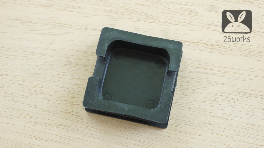 พลาสติกปิดเหล็กกล่อง 75x75 mm (3 นิ้ว) สวมใน