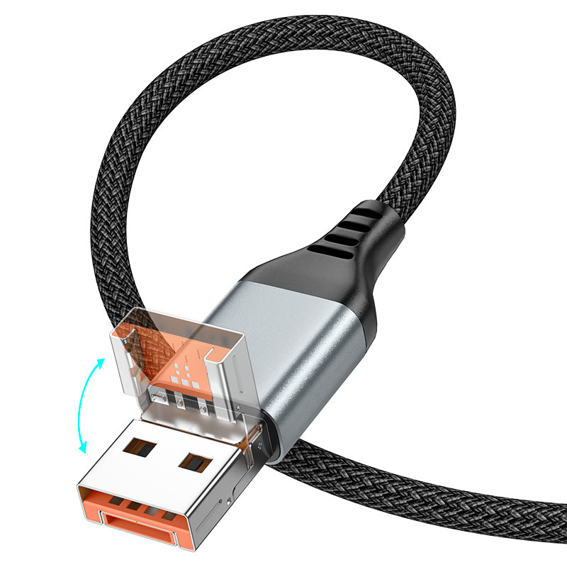 สายชาร์จเร็ว 2in1 Cable USB / Type-C to Light ning “U128 Viking” PD 27W fast charge