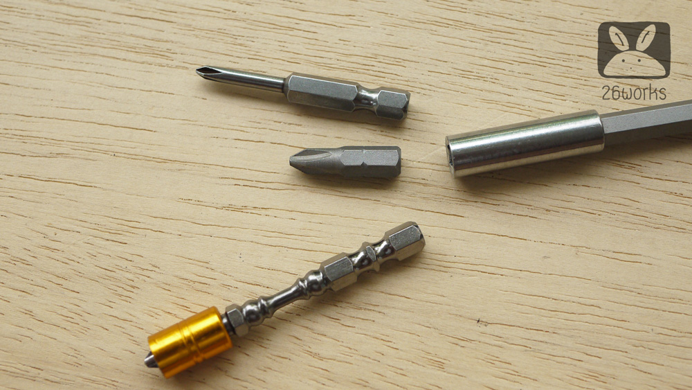 ก้านต่อแกน 6 เหลี่ยม 100 mm