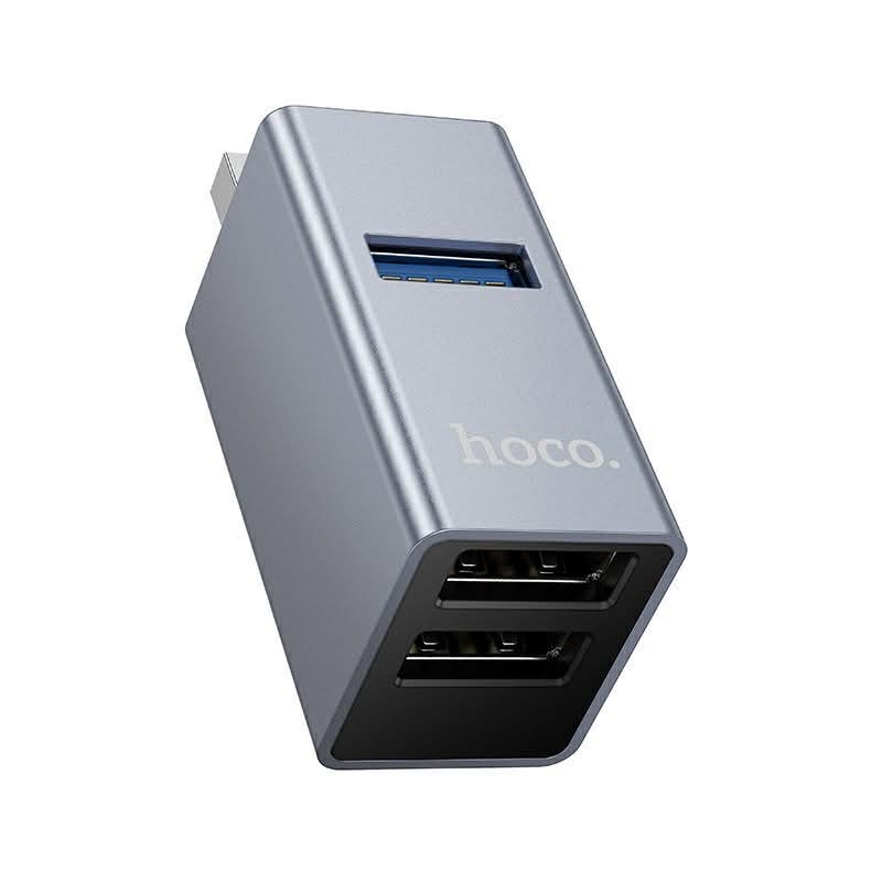Hoco HB54 Portable 3IN1 CONVERTER อะแดปเตอร์แปลงพอร์ต USB-A เป็น 1x USB-A 3.0 และ 2x USB-A 2.0