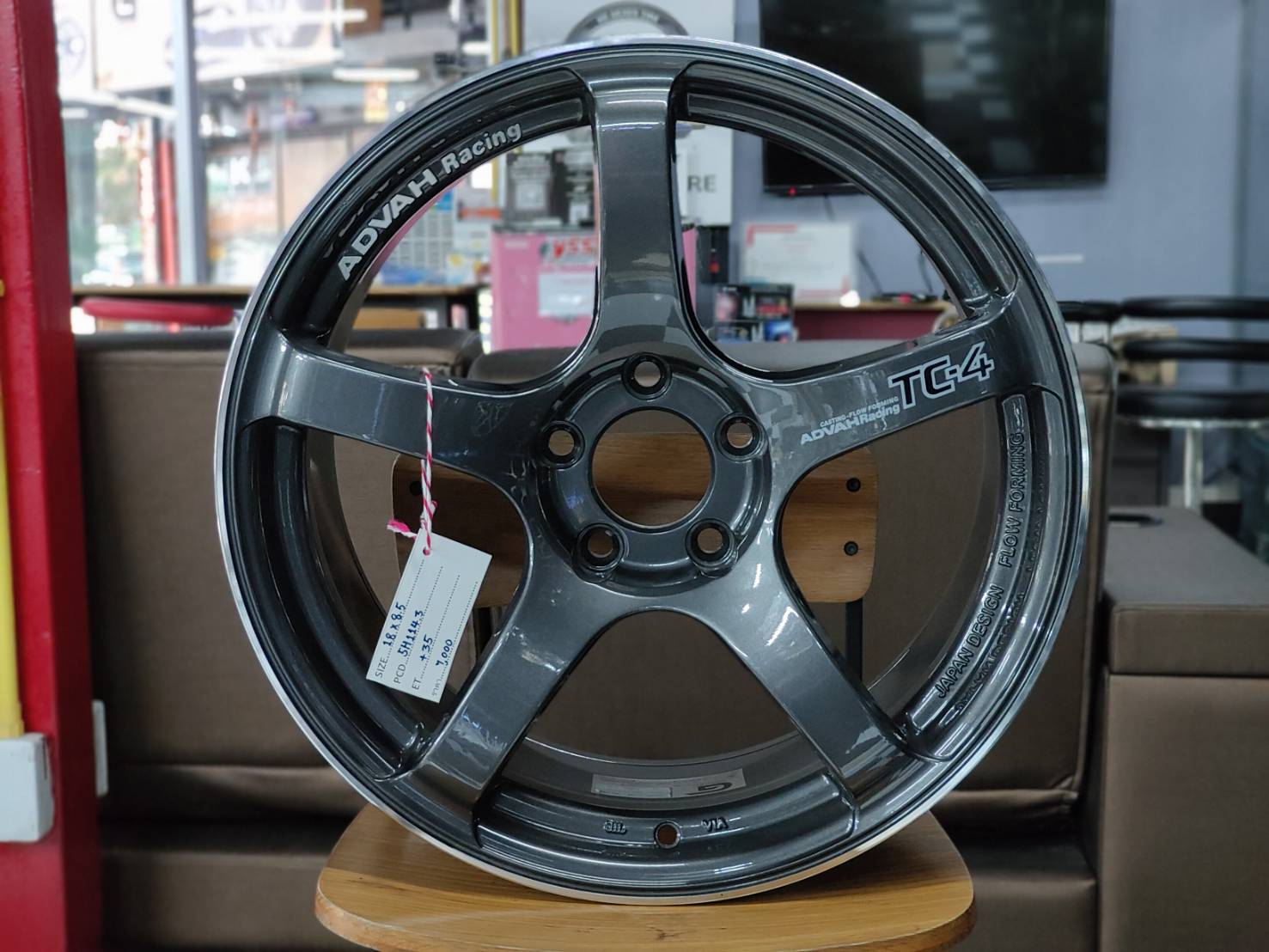 ล้อ G-Forged GF TC4 ขอบ 18x8.5 5x114.3 ET35 Flowforming ล้อเบา มี 2 สี xmpl/hyper dark *ราคาต่อวง