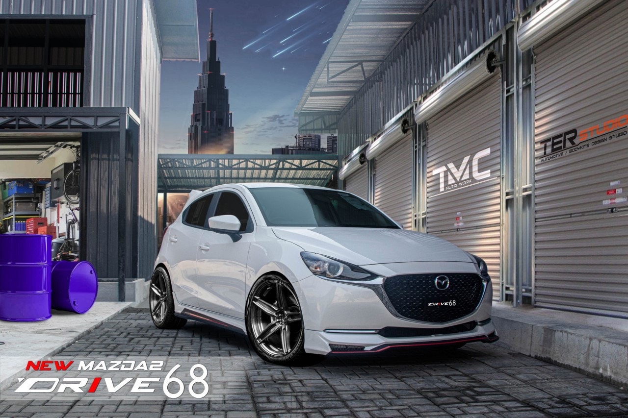 New Mazda2 skyative 2020 รุ่น Drive68 Plus 5ชิ้น (5ประตู)