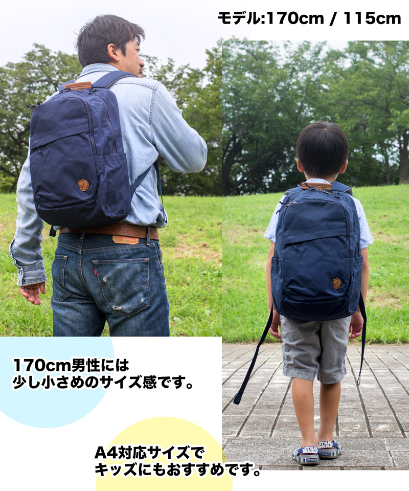 Fjallraven - RAVEN MINI เป้เด็ก ขนาด 7 ลิตร สีน้ำเงินเข้ม (์Navy)