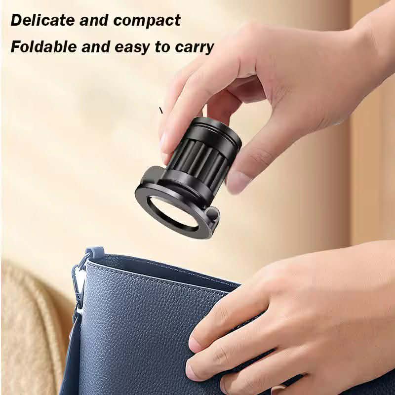 Universal Travel Phone Holder K828 ขาตั้ง Smartphone แบบหนีบ ขาตั้งมือถือแม่เหล็ก 360° พับหมุนได้ พกพาง่าย