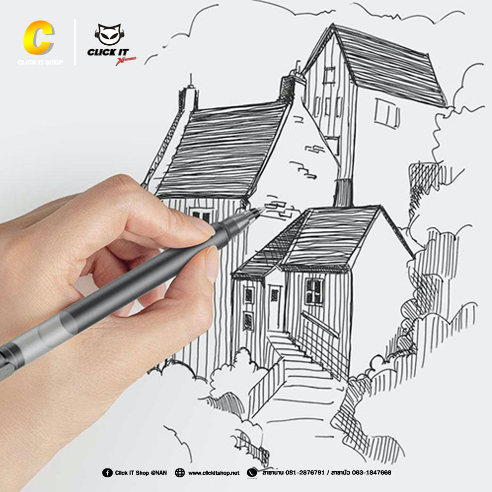 ปากกาเจล Mi High-Capacity Gel Pen (10ด้าม/กล่อง)