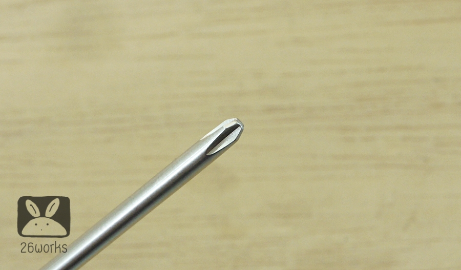 ดอกไขควงหัวแฉก PH2 ยาว 200 mm แกน 4 mm