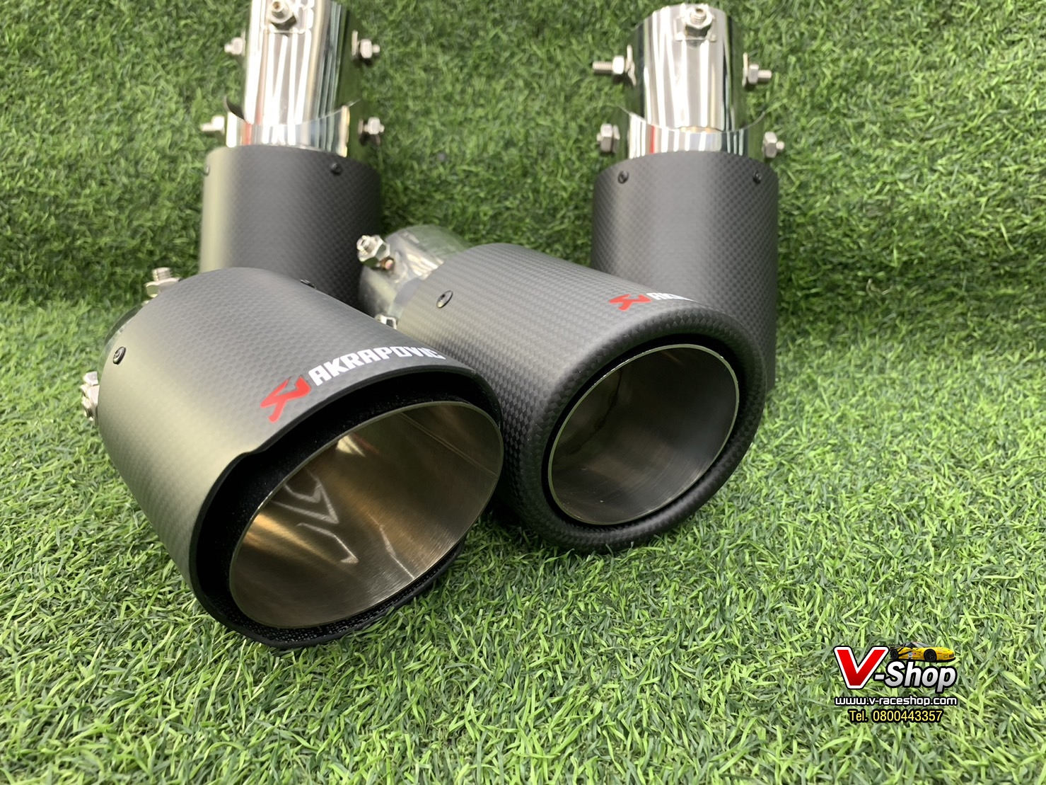 Fortuner - ปลายท่อคาร์บอน AKRAPOVIC