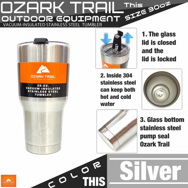 Ozark Ttail Tumbler 30oz แก้วเก็บความเย็นยาวนาน 18-24 ชม.
