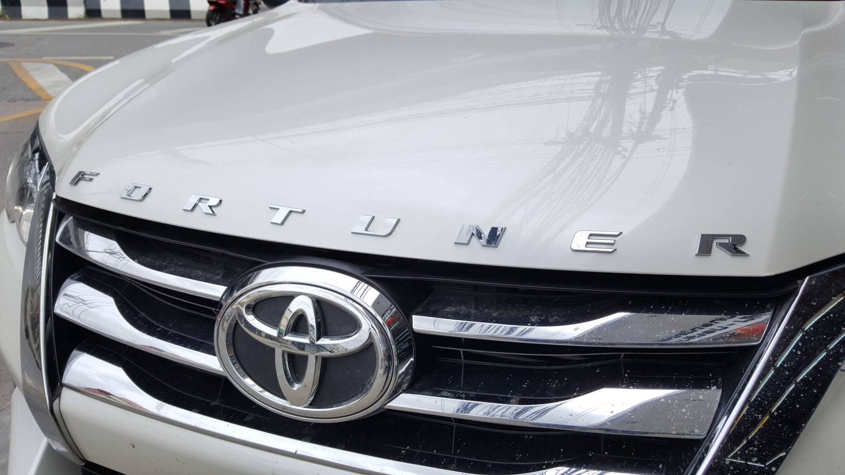 ตัวอักษร Fortuner 3D ชุบโครเมี่ยมแท้