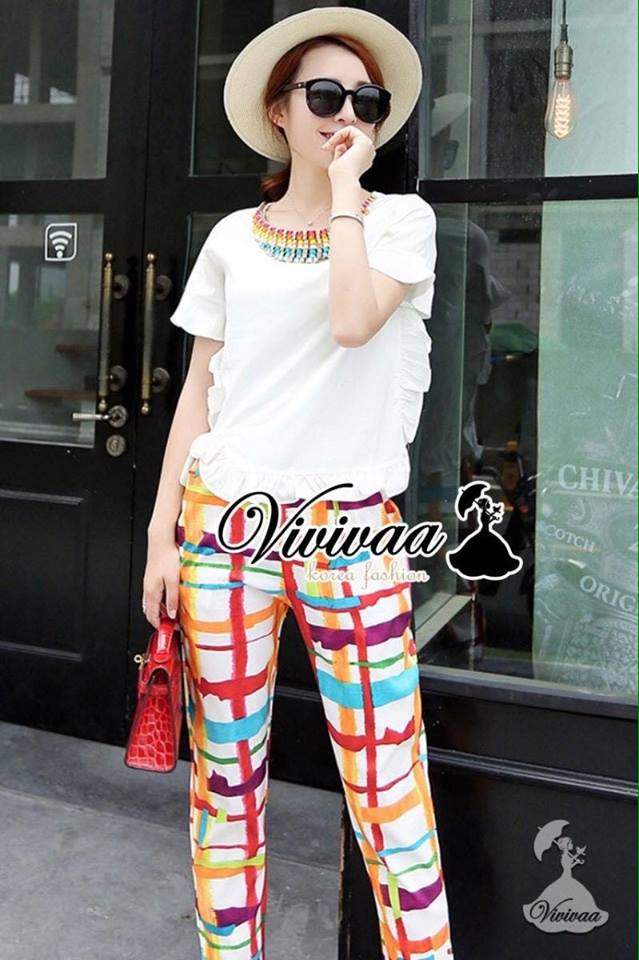 พร้อมส่ง เสื้อทรงเก๋มากคะเป็นทรงปล่อยๆ