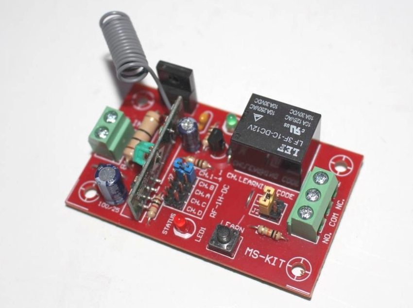 RF -1H รีโมท คอนโทรล 1 ช่อง ใช้ไฟ DC