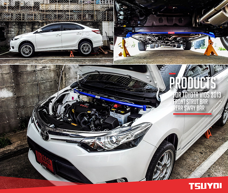 ค้ำโช๊คหน้า TOYOTA NEW VIOS 2013