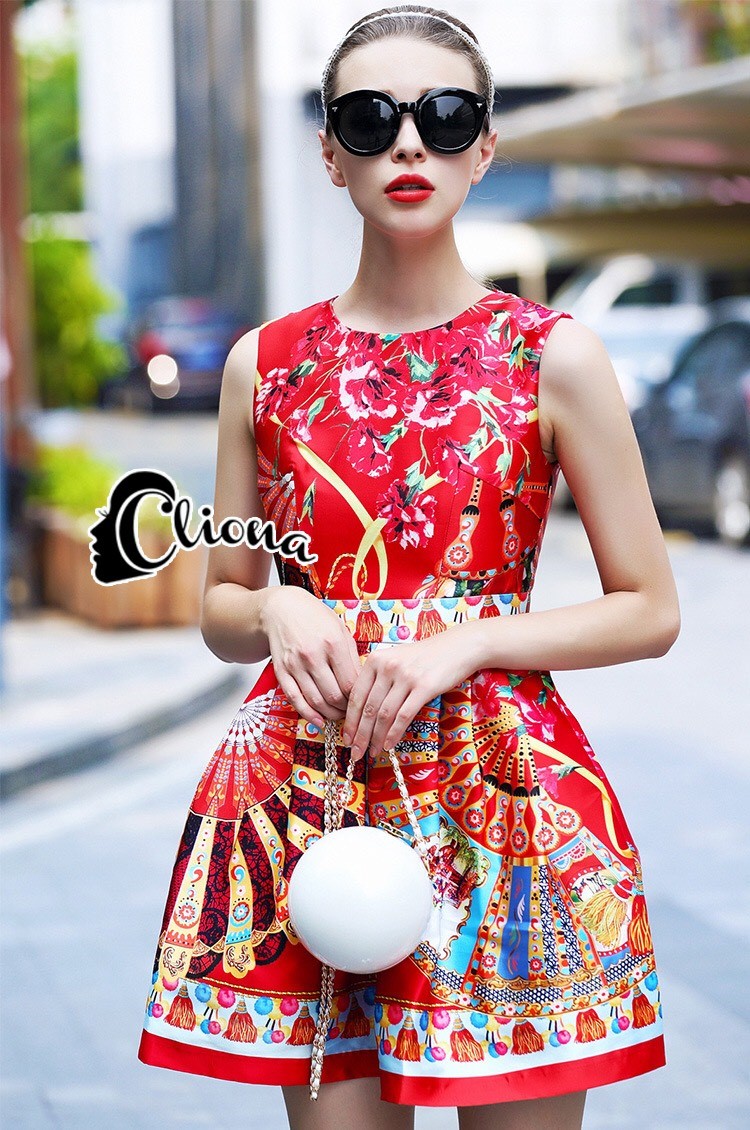 พร้อมส่ง Mini Dress D&G ทรงน่ารัก