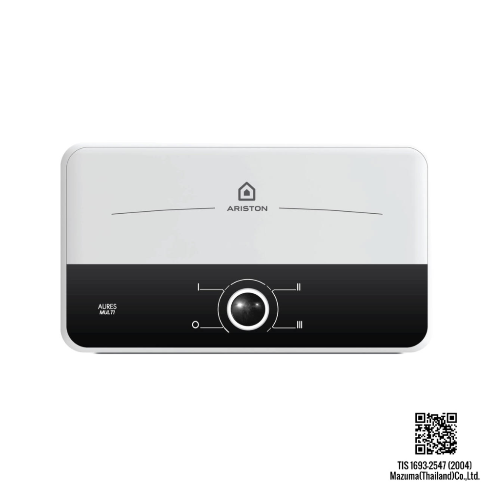 เครื่องทำน้ำร้อนแบบผ่านร้อน Ariston รุ่น AURES ME 6.0 TH