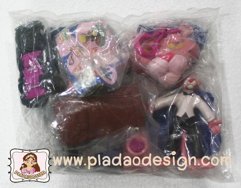 1999 Burgerking เบอร์เกอร์คิง ของเล่น ของสะสม Pink Panther พิงค์แพนเตอร์ มี 5 ชิ้น อยู่ในแพ็คค่ะ