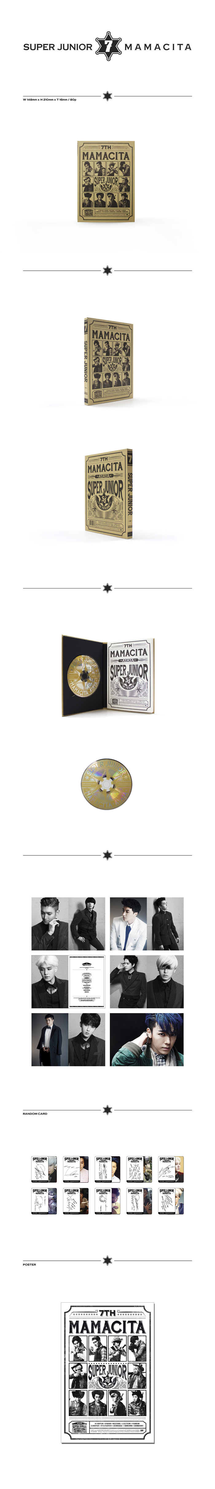 [Pre] Super Junior : 7th Album - MAMACITA (Ver. B)