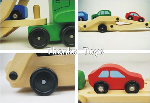 รถเครนบรรทุกรถยนต์ car carrier ของ Melissa & Doug