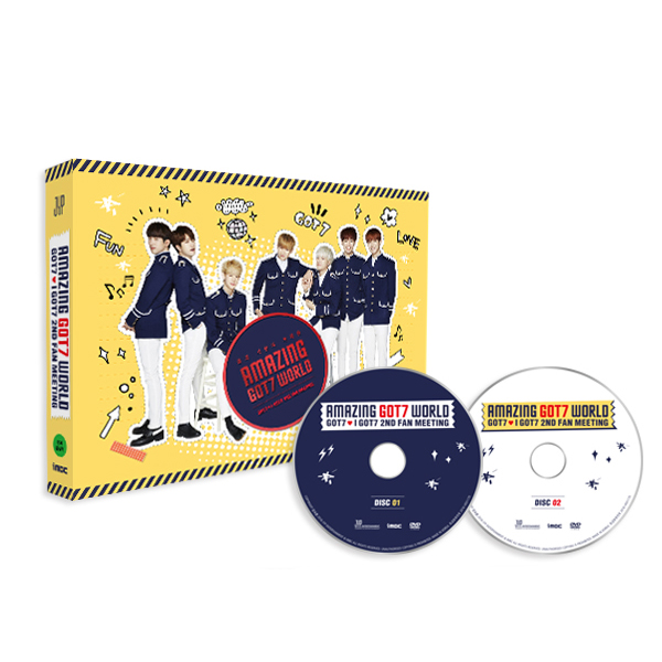 [Pre] GOT7 : AMAZING GOT7 WORLD - GOT7 ♥ I GOT7 2ND FAN MEETING DVD (Limited Edition)