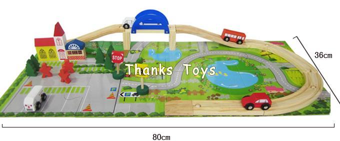 ชุดรถรางเมืองจราจร 40 ชิ้น