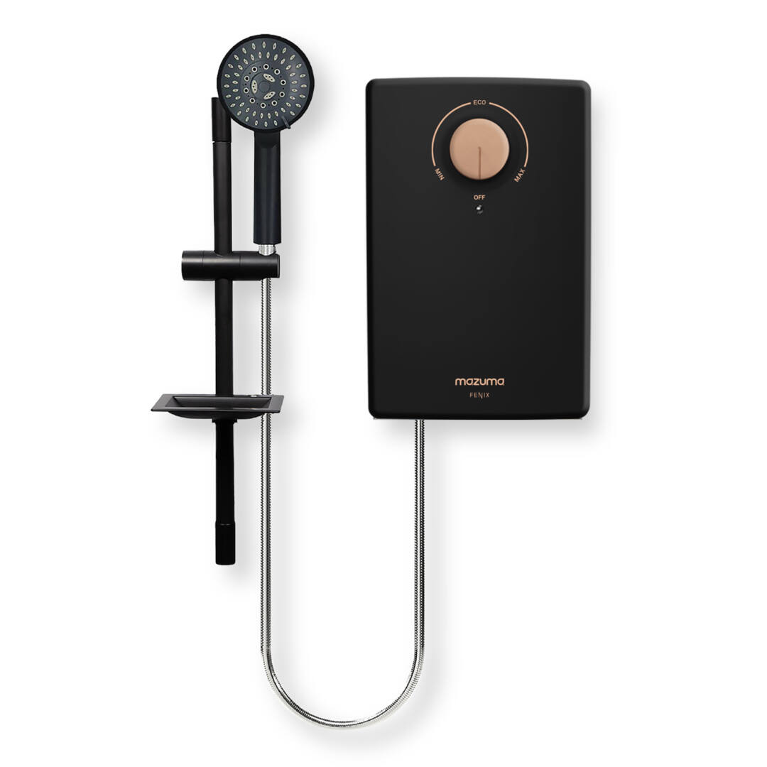 เครื่องทำน้ำอุ่น 4500 วัตต์ สีดำ MAZUMA รุ่น FENIX