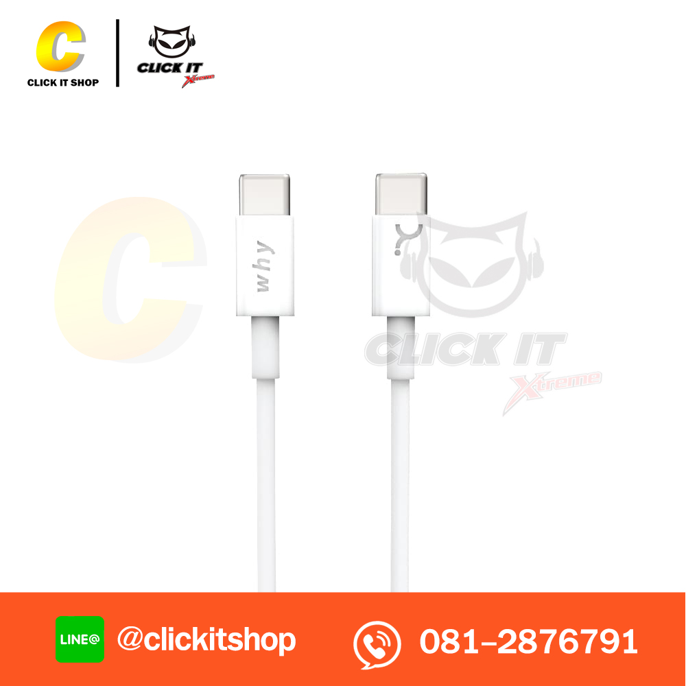 Cable Charger WHY Type-C to Type-C Ezy UC-2111C