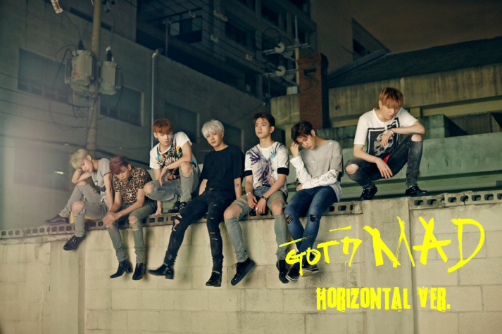 [Pre] GOT7 : 4th Mini Album - MAD (Horizontal Ver.)