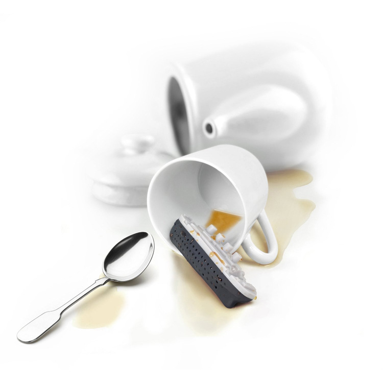 Pre-Order ที่กรองชา ซิลิโคน tea infuser เรือไททานิค Titanic