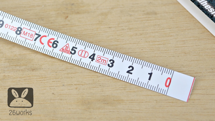 เทป KDS โลหะ 2M อ่านซ้าย ยกกล่อง 10 ชิ้น