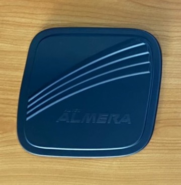 New Almera Turbo ฝาถังดำด้าน