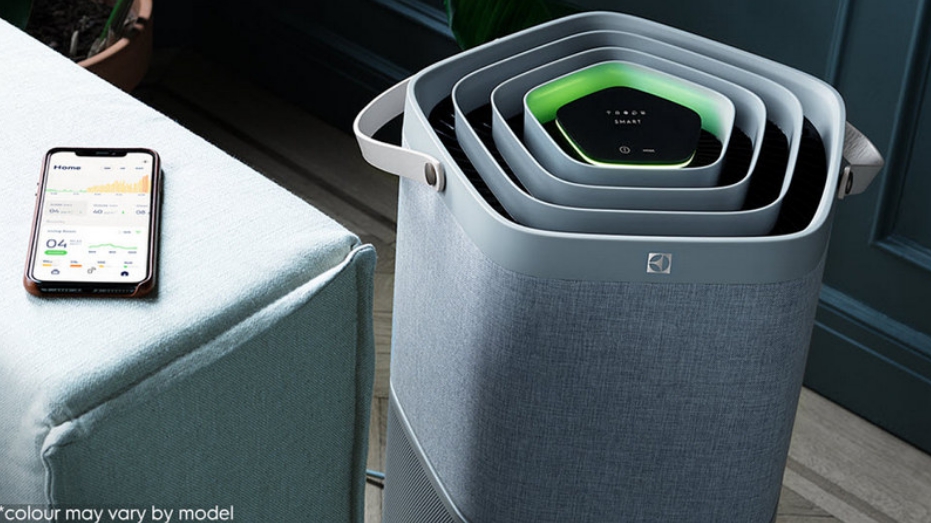 ELECTROLUX เครื่องฟอกอากาศ รุ่น PA91-606G Pure A9 พร้อมตัวกรอง 5 ขั้นตอน สำหรับห้องขนาดถึง 88 ตารางเมตร. รับประกันสินค้า 2ปี CSHOME