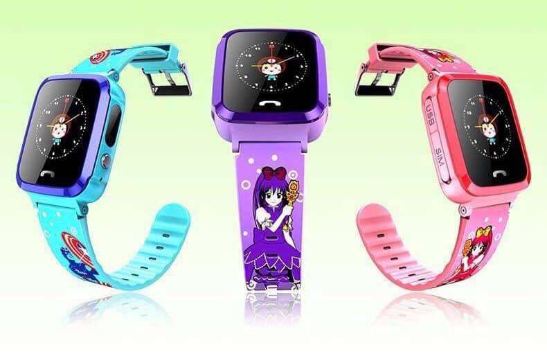 นาฬิกากันเด็กหาย 2019 Smartwatch V59G GPS waterproof กันน้ำได้ ลายการ์ตูนน่ารัก