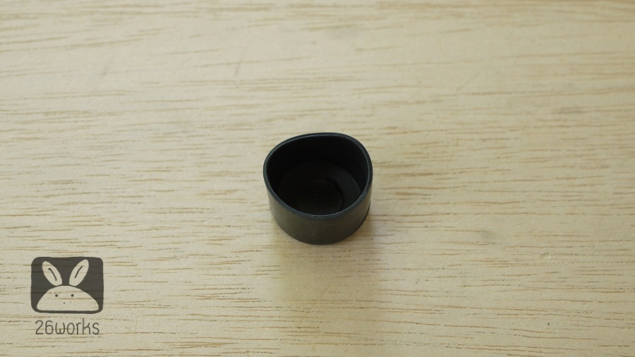 ฝายางปิดท่อกลม OD 22 mm สวมนอก