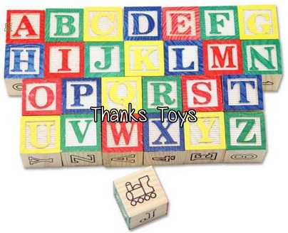 รถพวงบล็อก ABC Melissa & Doug