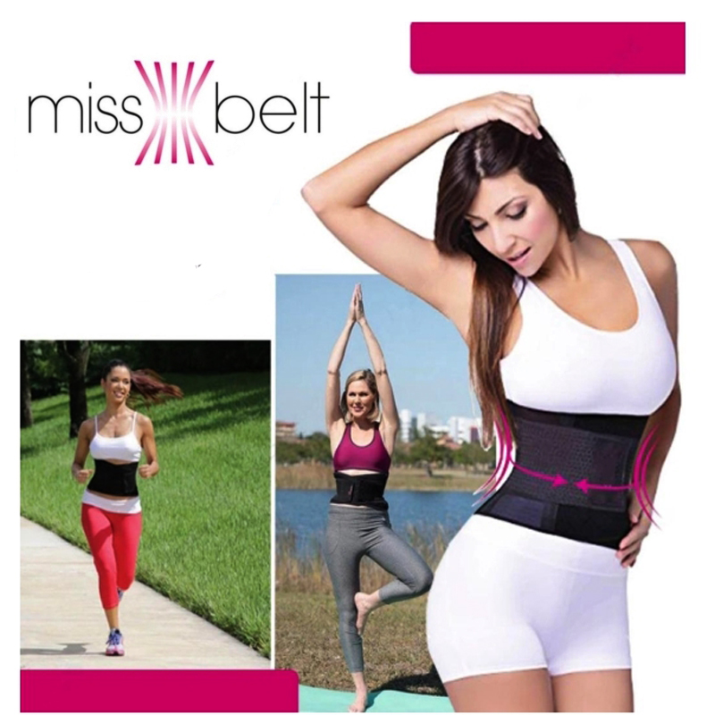 เข็มขัดนาฬิกาทราย แบบสายรัดเอว กระชับสัดส่วน ให้เอวเล็กลง Genie Hourglass Miss Belt Waist Shaper