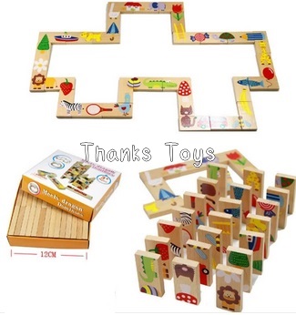 โดมิโนไม้ต่อภาพ Meets Dragon