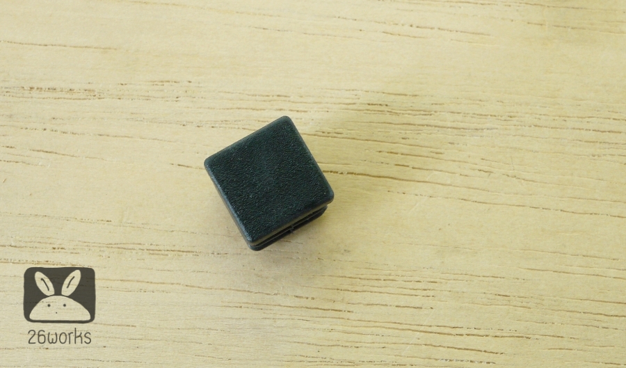 พลาสติกปิดเหล็กกล่อง 15x15 mm สวมใน