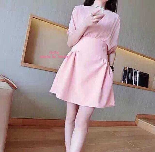 พร้อมส่ง เดรสซีทรูช่วงบน มีซับในสายเดี่ยวให้ด้านใน