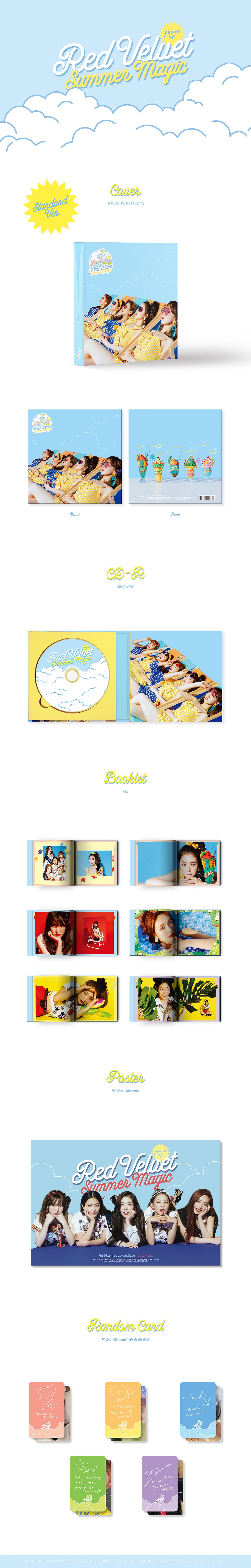 [Pre] Red Velvet : 2nd Summer Mini Album - Summer Magic (Normal Edition)