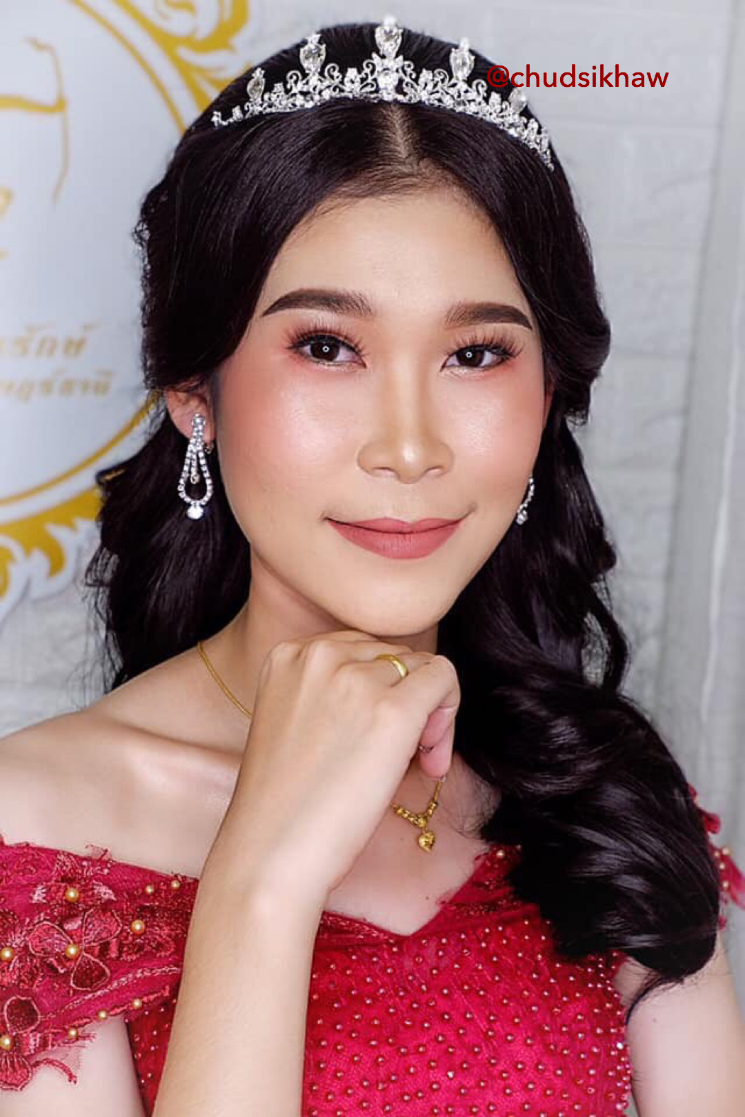 มงกุฎเพชร มงกุฎเจ้าสาว รุ่น Lina
