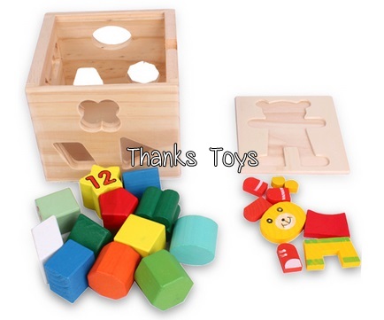 บล็อกหยอดจิ๊กซอว์หมี