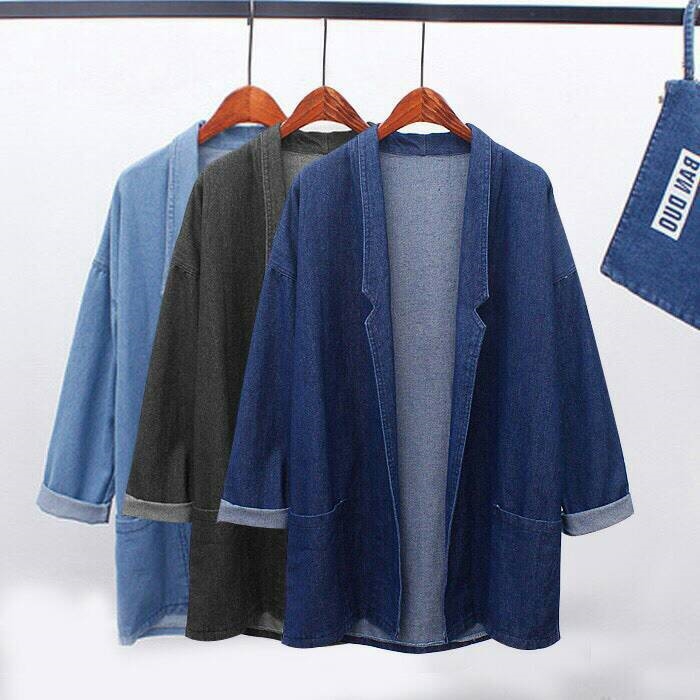 เสื้อแฟชั่น พร้อมส่ง ผ้ายีนส์แท้เนื้อดี