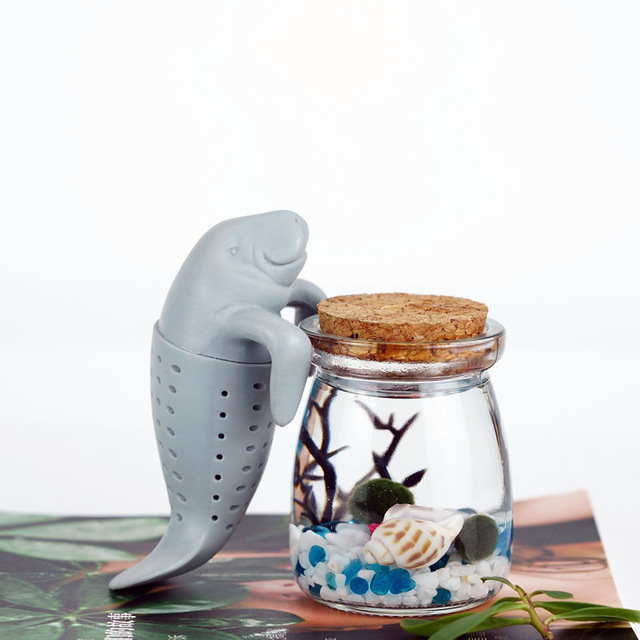 Pre-Order ที่กรองชา ซิลิโคน tea infuser Mana Tea ลายแมวน้ำ