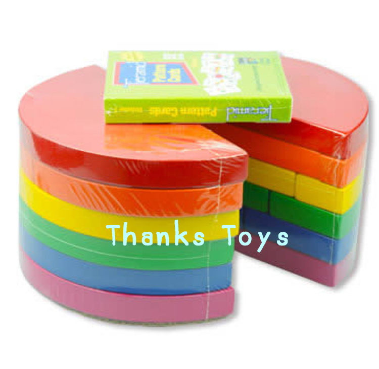 บล็อกไม้ Circle Set