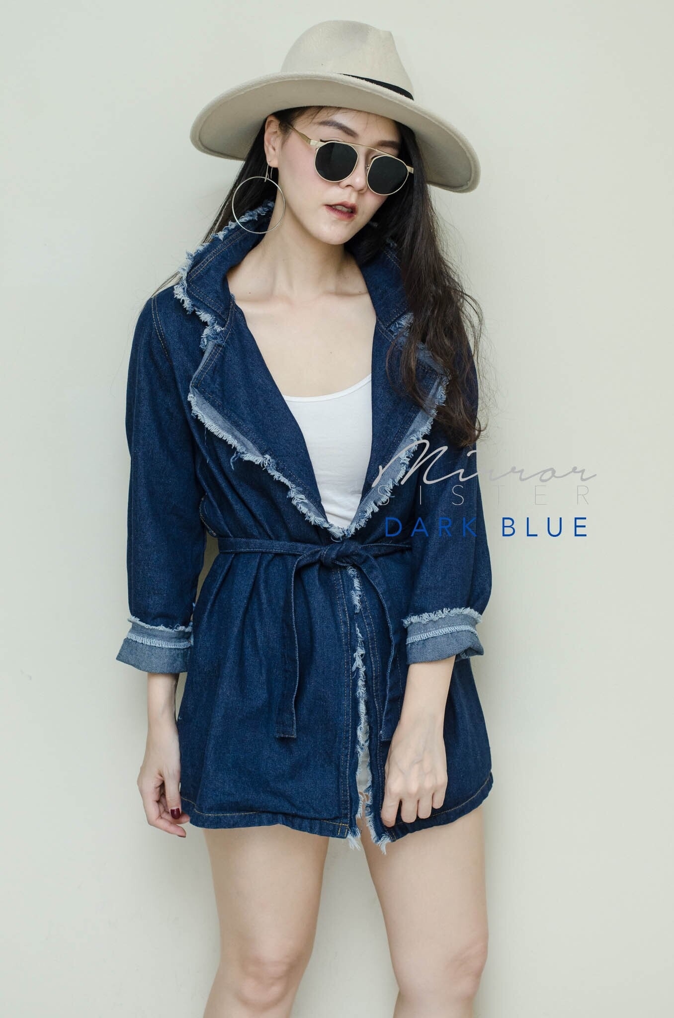 เสื้อเกาหลี พร้อมส่ง BLAZERยีนส์